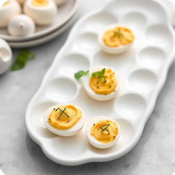Deviled Egg Trays (Ceramic, Set of 3) - Image 2