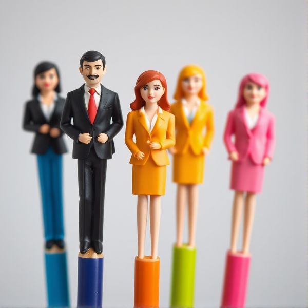 Founder-Themed Pencil Toppers (Set of 12) - Image 2